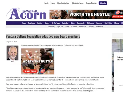 Camarillo Acorn Article