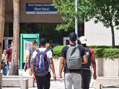 Students Walking