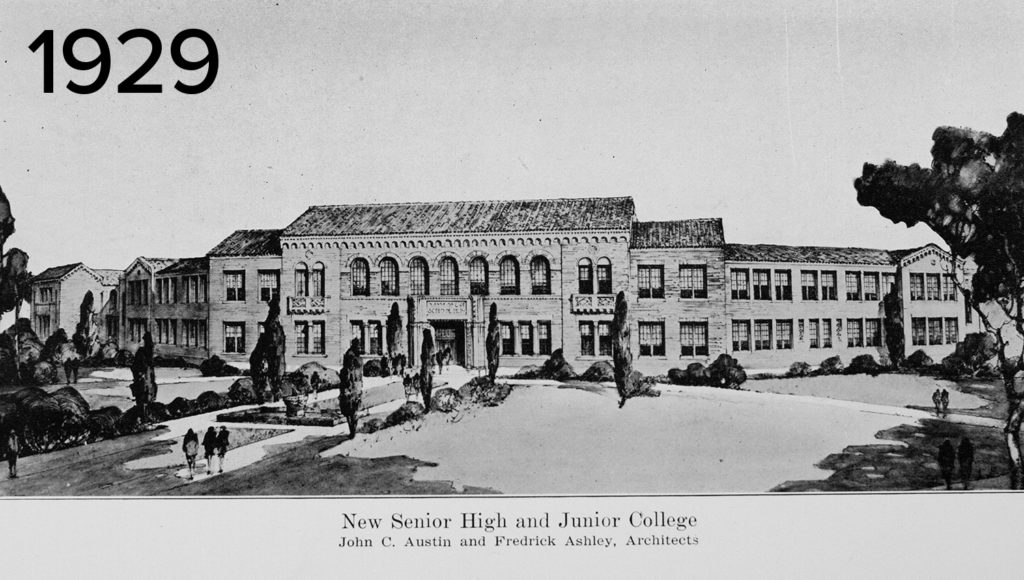 Historic 1929 Senior High and Junior College Building