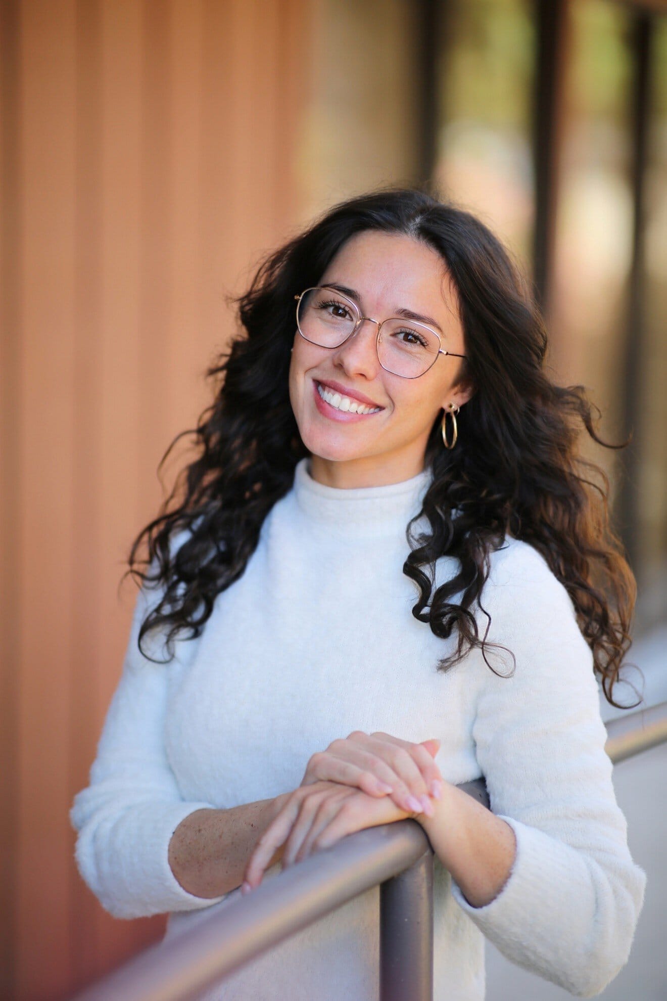 Holly Guzman smiling at Ventura College Foundation event, supporting education.
